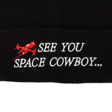 COWBOY BEBOP SEE YOU SPACE COWBOY EMBROIDERED CUFF BEANIE