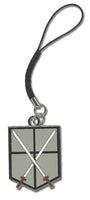 ATTACK ON TITAN - 104TH TRAINEES SQUAD EMBLEM CELL PHONE CHARM