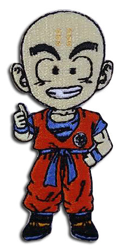 DRAGON BALL Z - SD KRILLIN EMBROIDERED PATCH