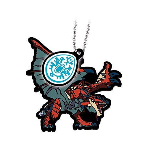 Monster Hunter Stories: Ride On Capsule Rubber Mascot Keychain - Monster #1