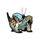 Monster Hunter Stories: Ride On Capsule Rubber Mascot Keychain - Monster #6