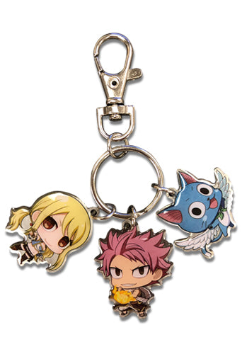 FAIRY TAIL - S7 SD GROUP 01 METAL KEYCHAIN
