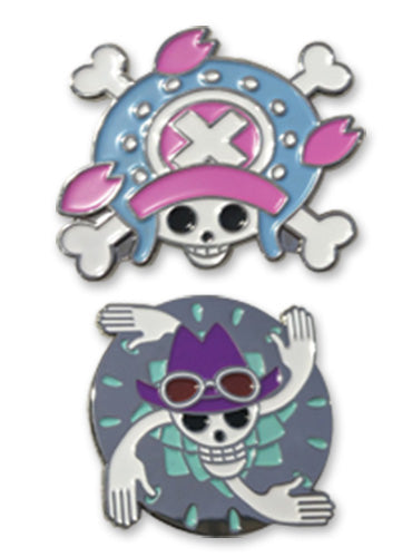 One Piece: Pins - Sanji & Usopp Skull Pin Set 1.5'' - Entertainment Hobby  Shop Jungle