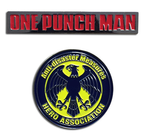 ONE PUNCH MAN - HERO ASSOCIATION & OPM PINS