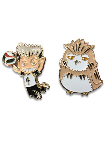 HAIKYU!! - BOKUTO & BOKUTO OWL PINS
