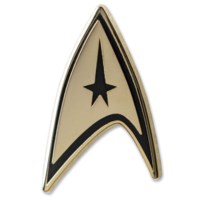 Star Trek Command Insignia Enamel Pin