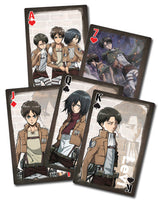 ATTACK ON TITAN - STYLE 2 PLAYING CARDS