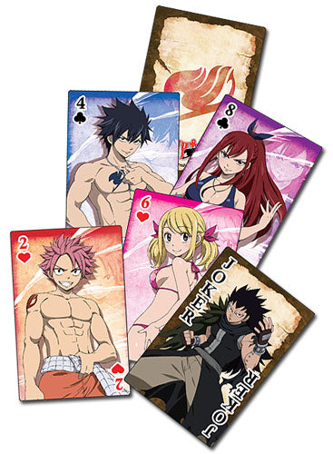 FAIRY TAIL S2 - GROUP PLAYING CARDS
