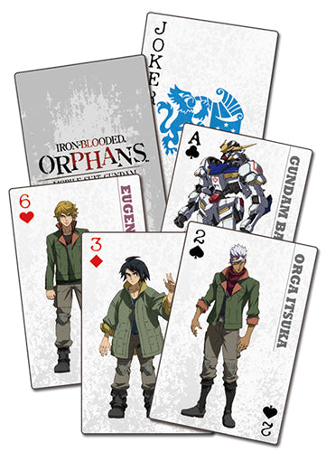 GUNDAM IRON BLOODED ORPHANS - GROUP PLAYING CARDS