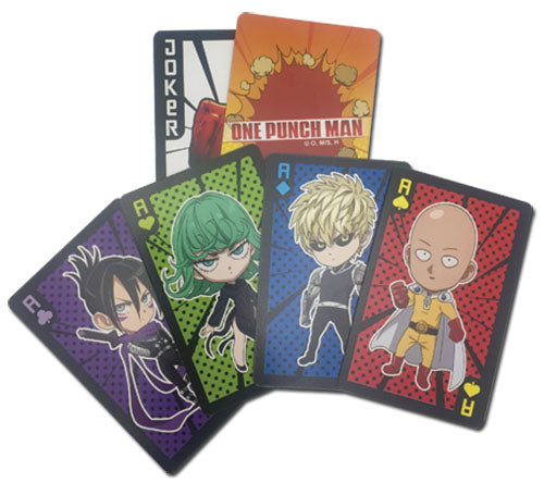 ONE PUNCH MAN - SD 1 CHARACTERS PLAYING CARDS