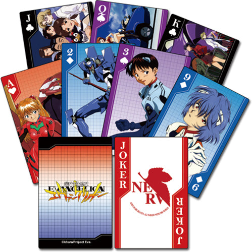 EVANGELION - GROUP PLAYING CARDS