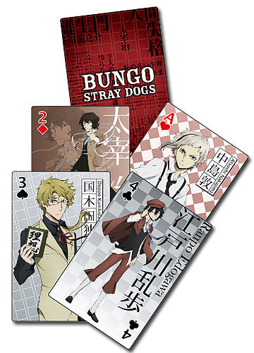 BUNGO STRAY DOGS - GROUP PLAYING CARDS