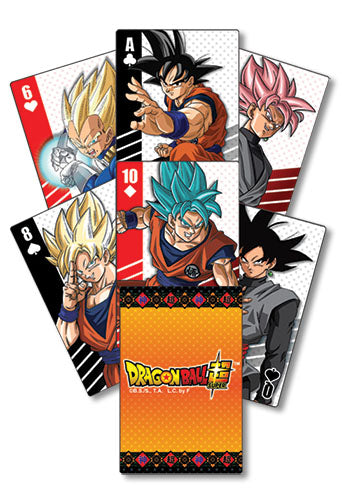 DRAGON BALL SUPER - CHARACTERS GROUP PLAYING CARDS