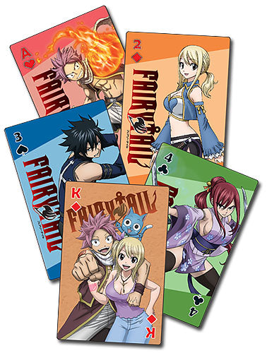 FAIRY TAIL - S7 BIG GROUP PLAYING CARDS