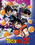 DRAGON BALL Z - GROUP IN THE SKY SUBLIMATION THROW BLANKET