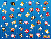 SONIC THE HEDGEHOG - SD GROUP SUBLIMATION THROW BLANKET