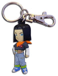 DRAGON BALL Z - SD ANDROID 17 PVC KEYCHAIN