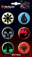 MTG Mana Symbols Button Set