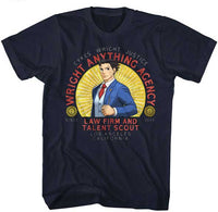 Ace Attorney Wright Anything Agency Adult Shirt
