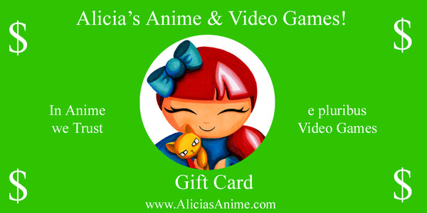 Alicia's Anime Gift Card