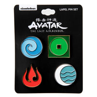 Avatar: The Last Airbender Lapel Pin 4-Pack