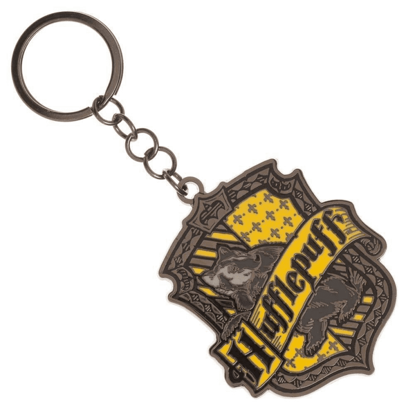 Harry Potter Hufflepuff House Metal Keychain