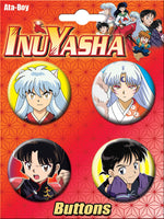 Inuyasha 4 Button Set #2