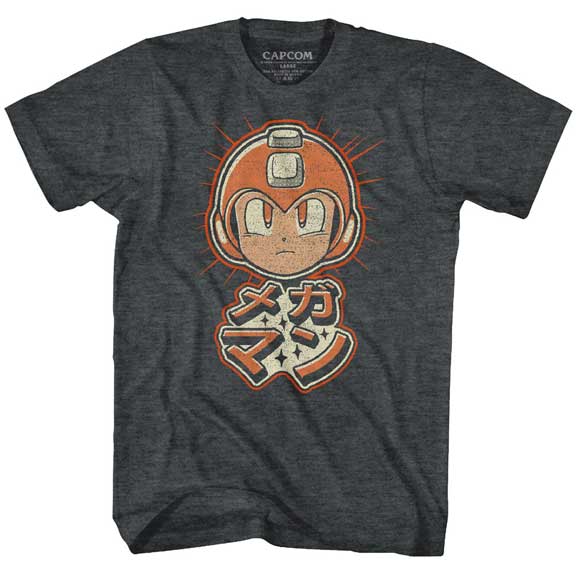 Mega Man Adult Shirt - Mega Retro