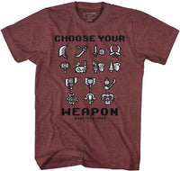 Monster Hunter Choose Your Weapon Adult Shirt