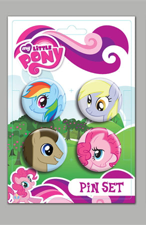 My Little Pony 4 Pack Pin Set