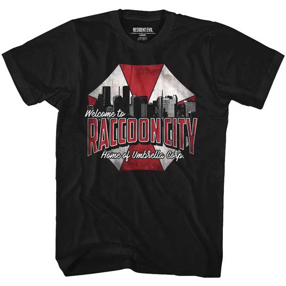 Resident Evil Welcome to Raccoon City Adult Shirt