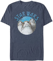 Star Wars Porg Circle Adult Shirt
