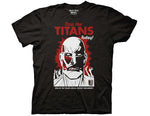 ATTACK ON TITAN COLOSSAL TITAN POSTER ADULT T-SHIRT