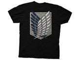 ATTACK ON TITAN SURVEY CORPS ADULT SHIRT