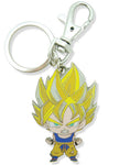 Dragonball Z Metal Keychain - Super Saiyan Goku