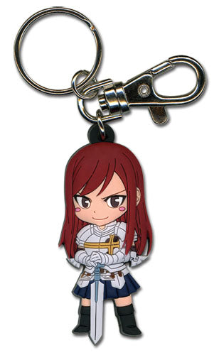 Fairy Tail PVC Keychain - Erza S2