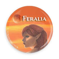 Feralia Button - Theida with Logo
