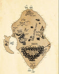 Feralia Print - Map of Mayura
