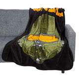 Halo UNSC Helmet Throw Blanket