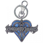 Kingdom Hearts Metal Keychain - Blue Heart