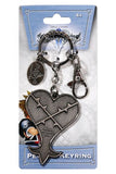 Kingdom Hearts Metal Keychain - Heartless Crest