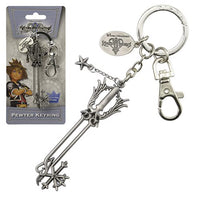 Kingdom Hearts Pewter Keychain - Oathkeeper