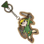 Zelda Link Puffy Keychain