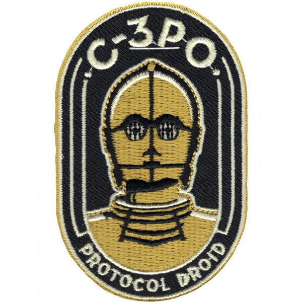 Loungefly Star Wars C-3PO Protocol Droid Embroidered Patch