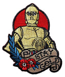Loungefly Star Wars C-3PO Stay Gold Tattoo Art Embroidered Patch