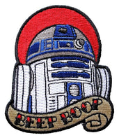 Loungefly Star Wars R2-D2 Beep Boop Tattoo Art Embroidered Patch