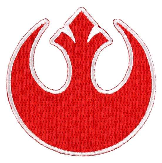 Loungefly Star Wars Rebel Logo Red Embroidered Patch