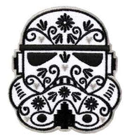 Loungefly Star Wars Stormtrooper Ornate Helmet Embroidered Patch