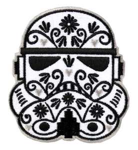 Loungefly Star Wars Stormtrooper Ornate Helmet Embroidered Patch