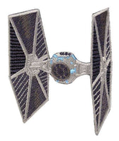 Loungefly Star Wars TIE Fighter Grey Embroidered Patch